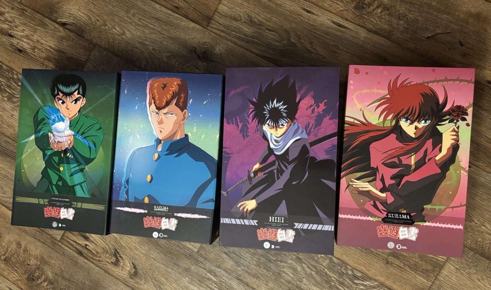 4pcs Asmus Toys 1/6 Yu Yu Hakusho Figures Model Collect 4pcs Asmus Toys 1/6 Yu Yu Hakusho Figures Model Collect