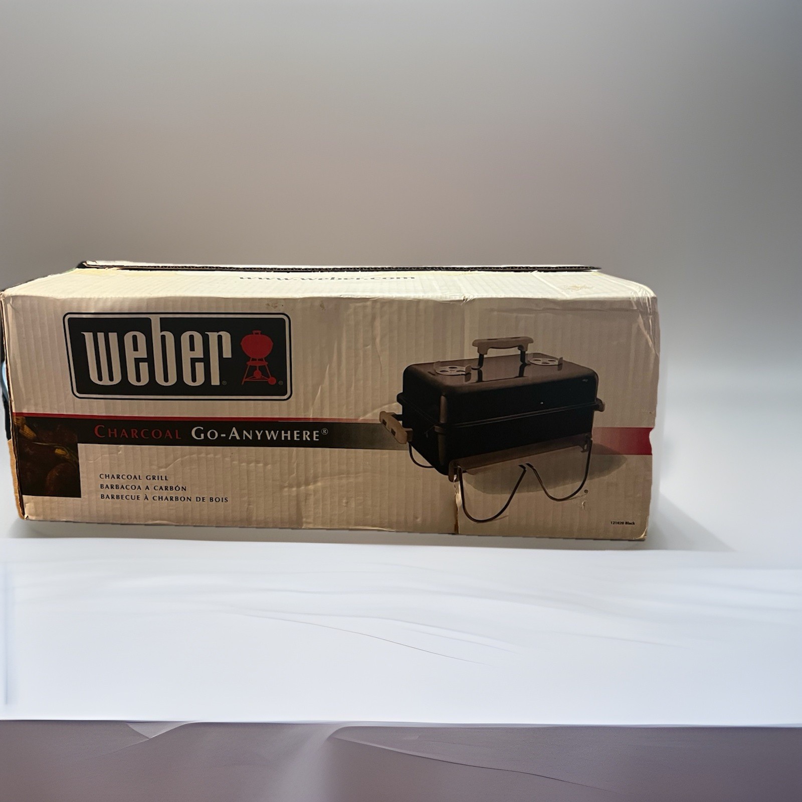 Vintage 1999 Weber Go Anywhere Outdoor Grill in Jet Black RARE NIB NEW Vintage 1999 Weber Go Anywhere Outdoor Grill in Jet Black RARE NIB NEW