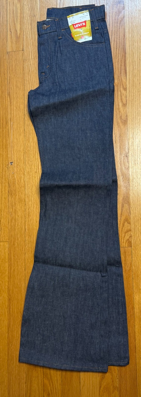 Levi\'s DENIM Bell Bottoms LO CUT VINTAGE 1970 DEADSTOCK 31 x 36 JEANS Levi\'s DENIM Bell Bottoms LO CUT VINTAGE 1970 DEADSTOCK 31 x 36 JEANS