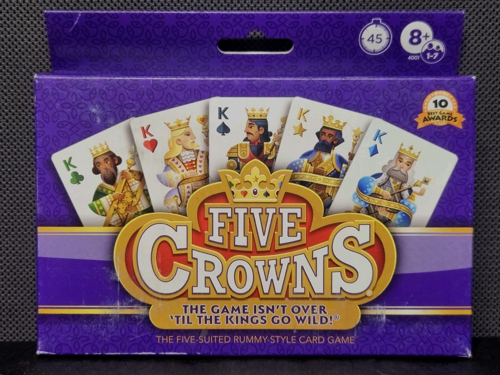Five Crowns Rummy Style Card Game by SET - Winner of 10 Best Game Awards NEW