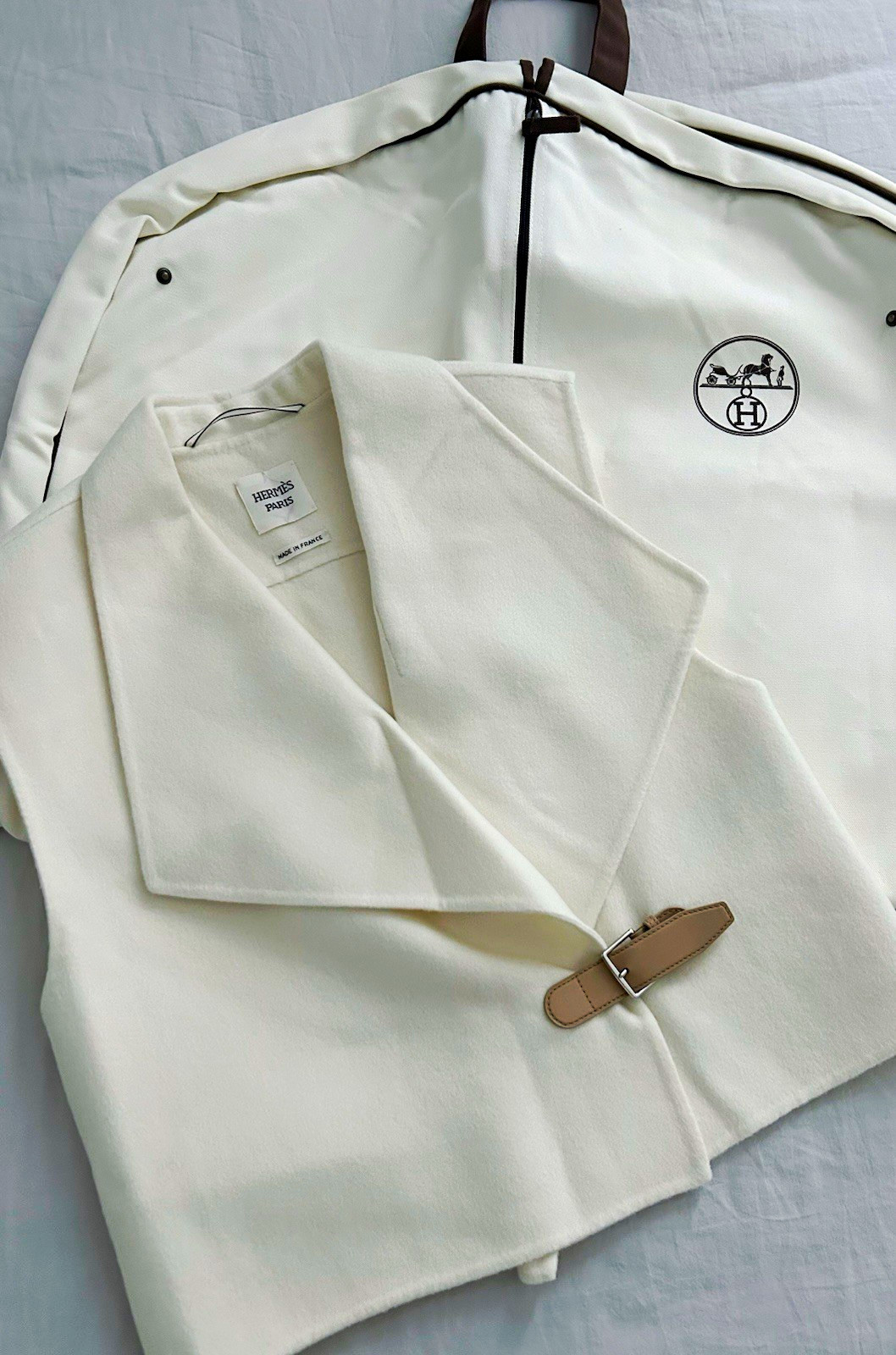Hermès Cashmere sleeveless short vest