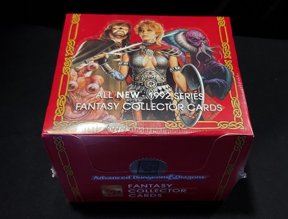 1992-TSR-2nd Ed. Advanced Dungeons & Dragon Fantasy Collector Cards-Sealed Box 1992-TSR-2nd Ed. Advanced Dungeons & Dragon Fantasy Collector Cards-Sealed Box