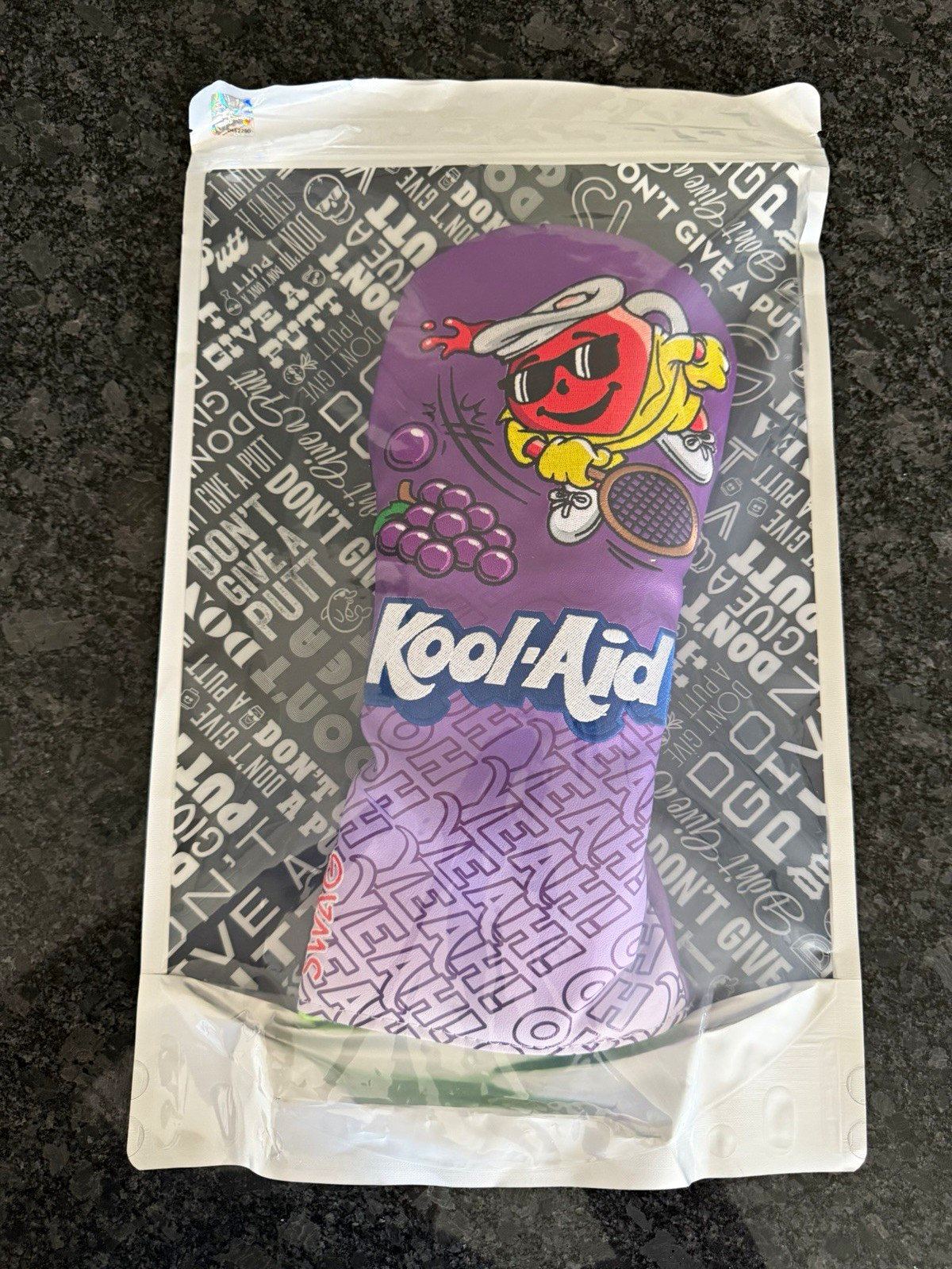 SWAG Limited Drop Grape Koolaid driver headcover SWAG Limited Drop Grape Koolaid driver headcover