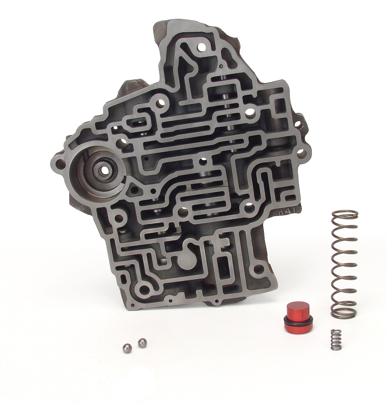 TCI 221100 Reverse Shift Pattern Full Manual Valve Body For TH400 TCI 221100 Reverse Shift Pattern Full Manual Valve Body For TH400