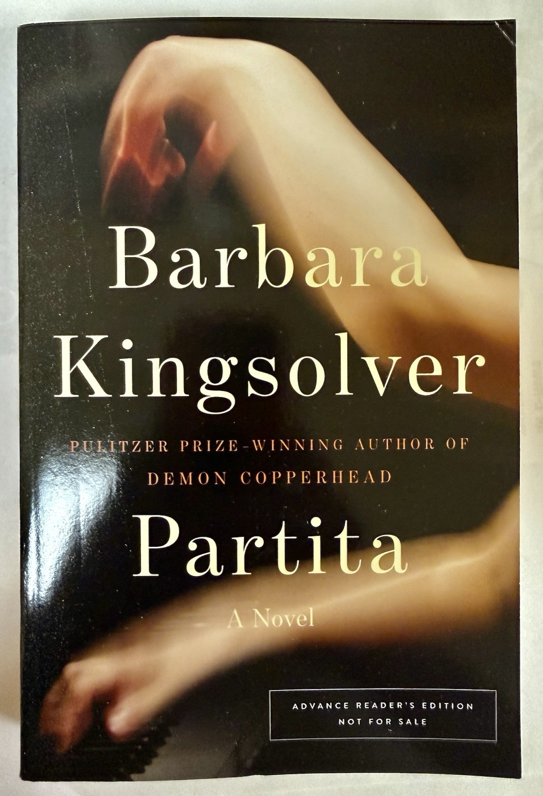 PARTITA BY BARBARA KINGSOLVER - SUPER RARE ARC PARTITA BY BARBARA KINGSOLVER - SUPER RARE ARC