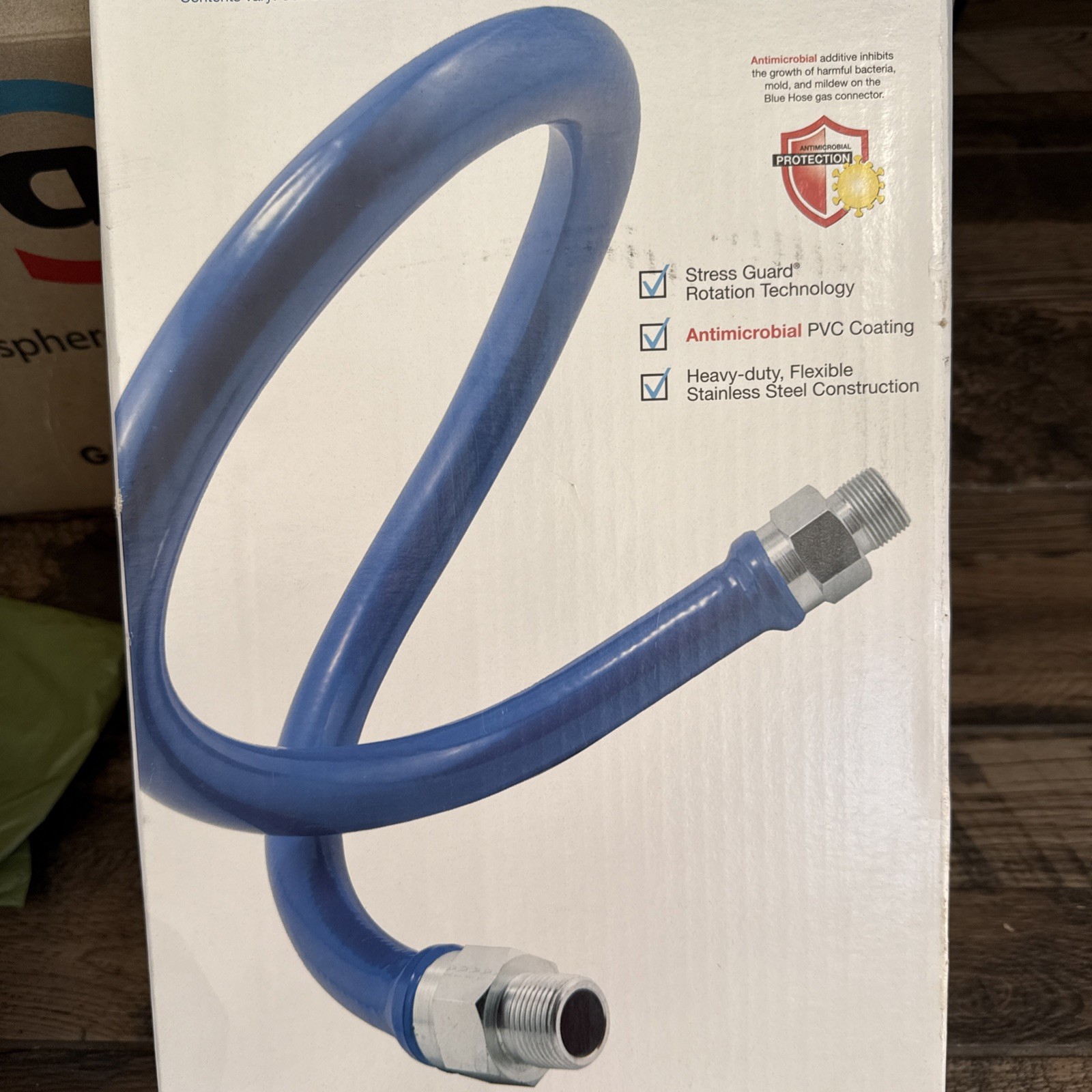 Dormont Blue Connector Hose gas connector kit