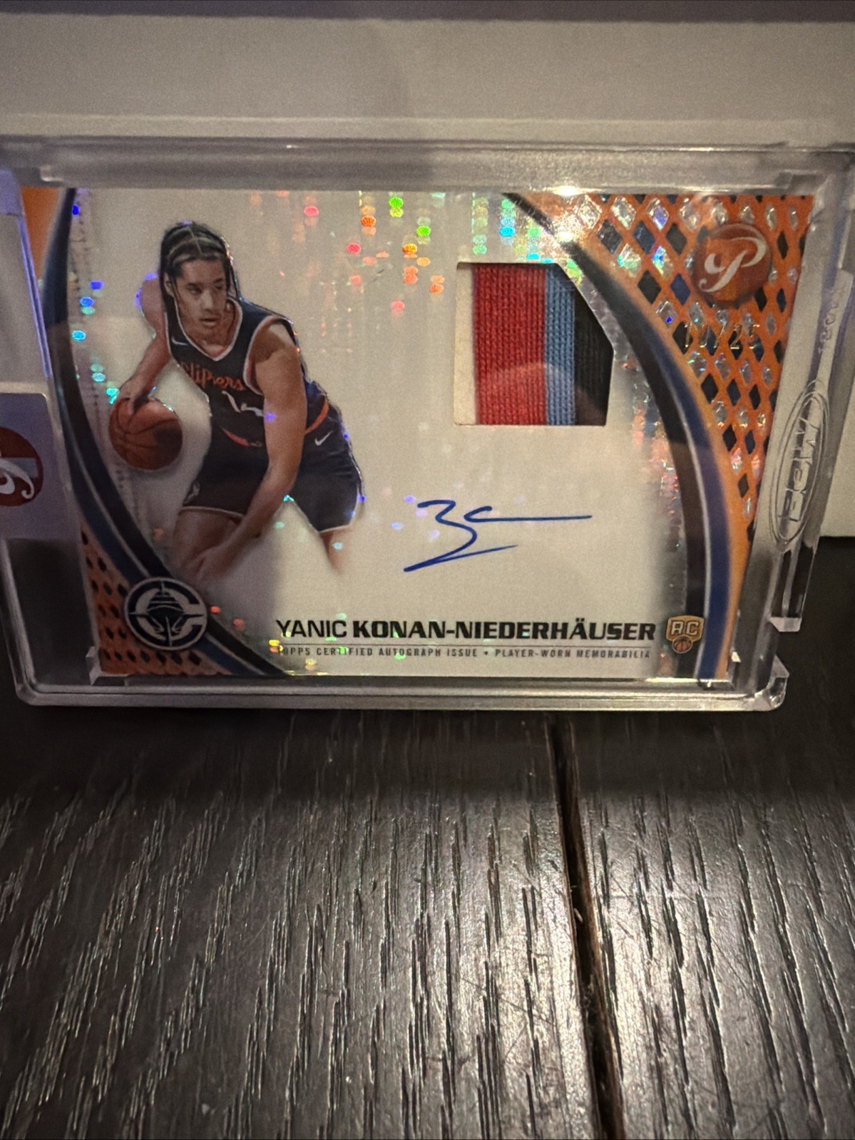 2025/2026 Topps Pristine NBA Yanic Konan-Niederhauser RPA 10/25 - Player Worn 2025/2026 Topps Pristine NBA Yanic Konan-Niederhauser RPA 10/25 - Player Worn