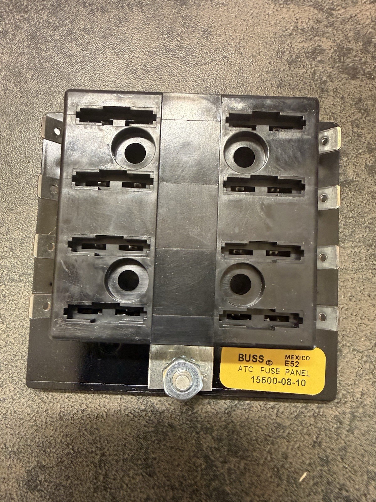 20 BUSS® 8 Place ATC Fuse Panel ~ 15600-08-20 ~ Bussmann ~ NEW