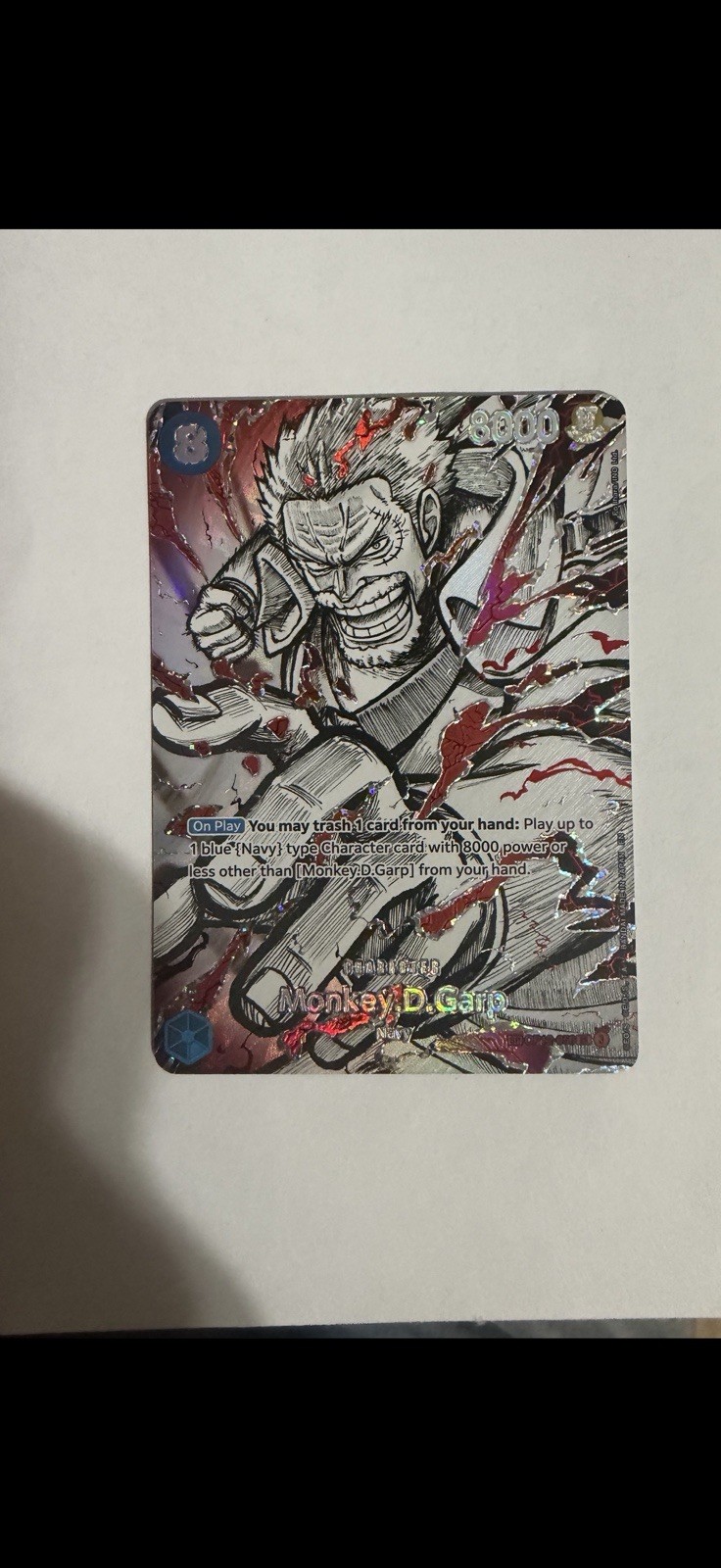 Monkey D. Garp - OP17 Haki SP Foil - OP12-056 The World\'s Strongest Warriors Monkey D. Garp - OP17 Haki SP Foil - OP12-056 The World\'s Strongest Warriors