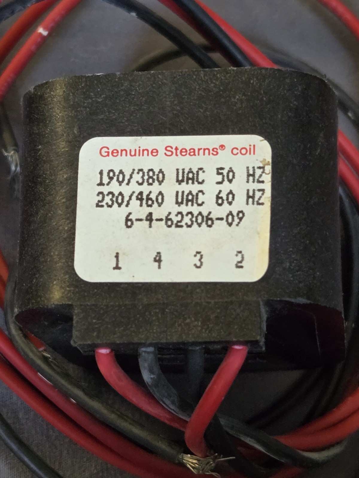 Stearns 6-4-62306-09 Electromagnetic Brake Coil 230/460V AC NOS Genuine OEM