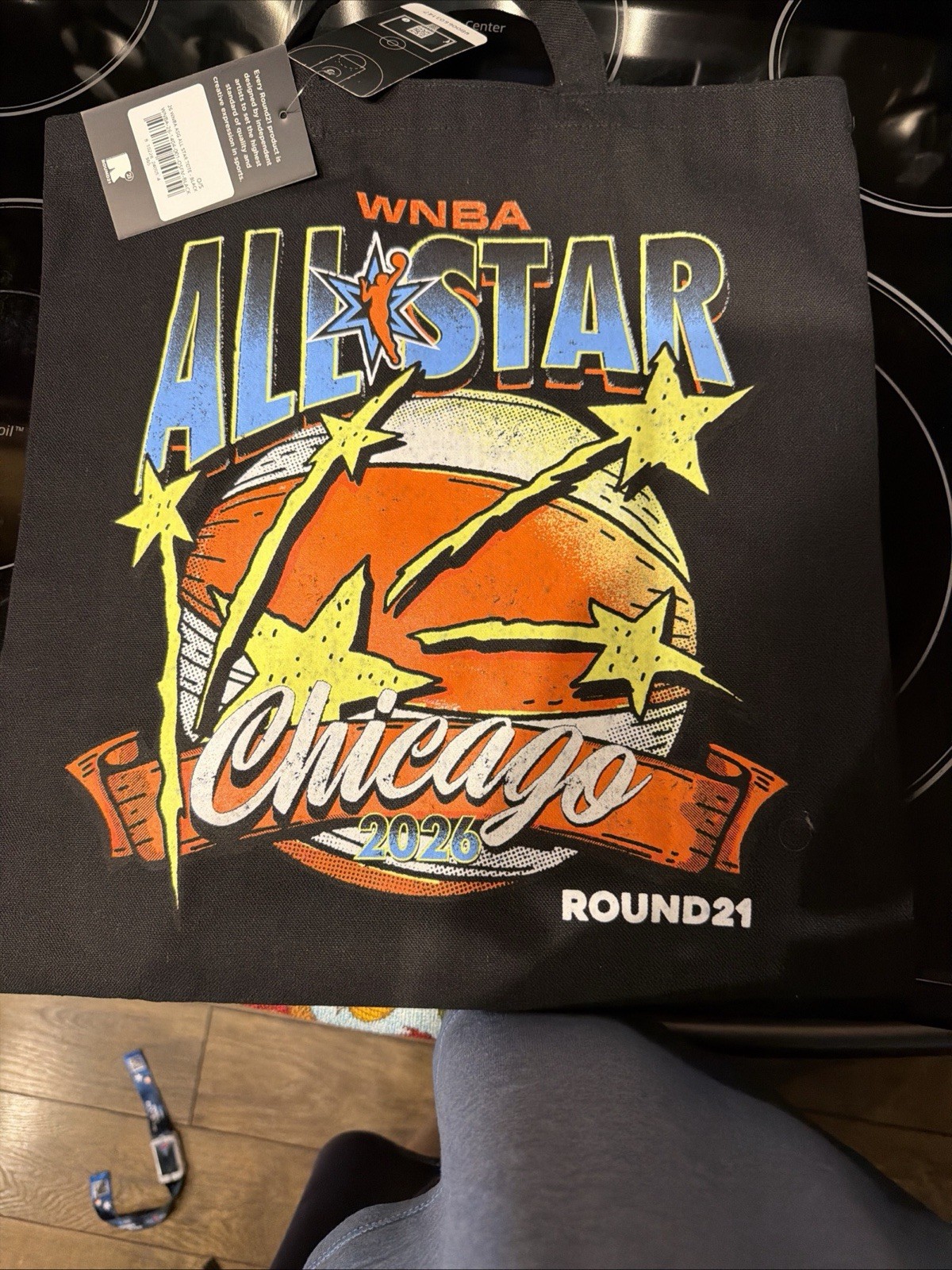 2026 WNBA All Star Game Round21 Custom Bag Caitlin Clark, Aja Wilson 2026 WNBA All Star Game Round21 Custom Bag Caitlin Clark, Aja Wilson