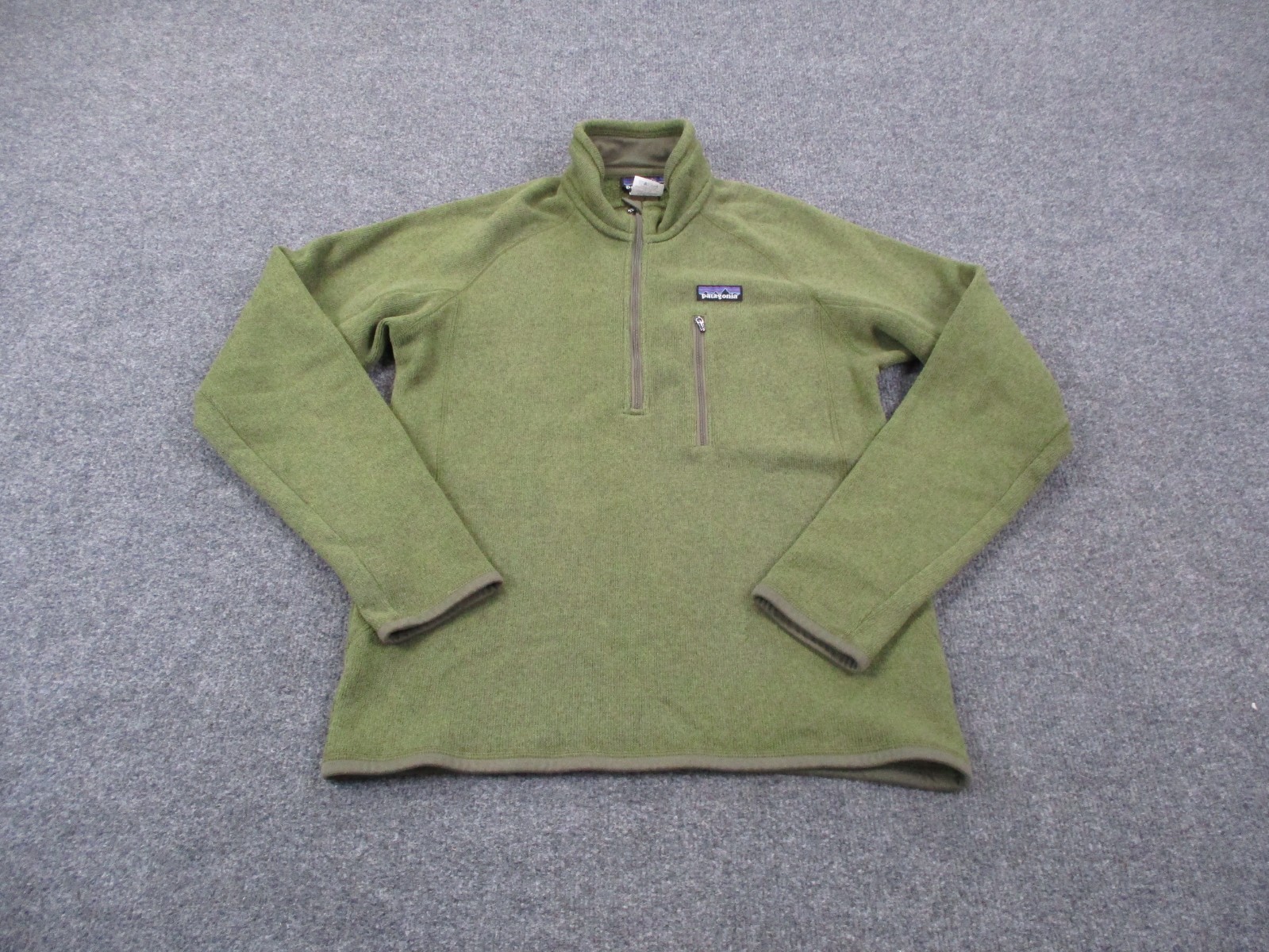 Patagonia Jacket Mens S Green Better Sweater Jumper Performance Stretch 25521