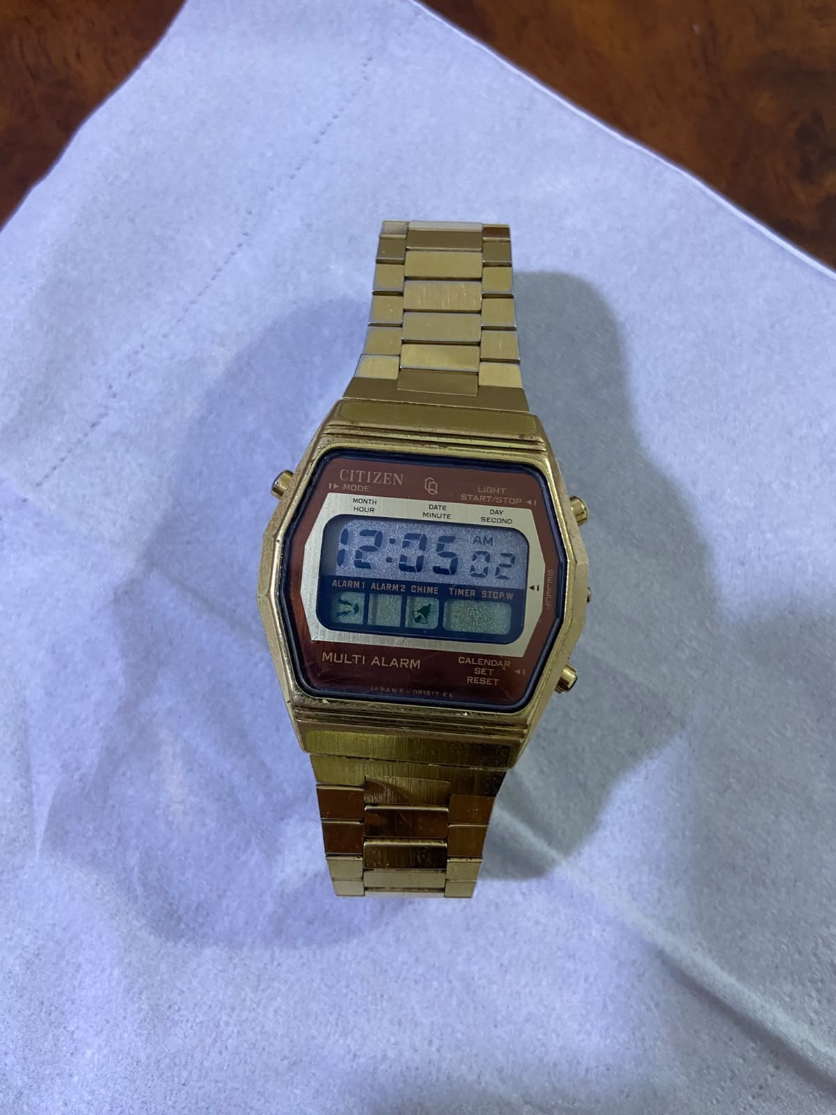 Rare Vintage Citizen Watch Multi Alarm Digital Chronograph 4-098013Y Japan Rare Vintage Citizen Watch Multi Alarm Digital Chronograph 4-098013Y Japan