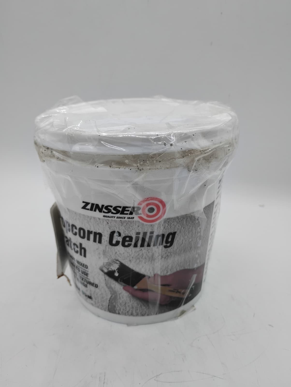 Rust-Oleum Zinsser Popcorn Ceiling Patch Ready-Mixed Textured Repair 1 Quart