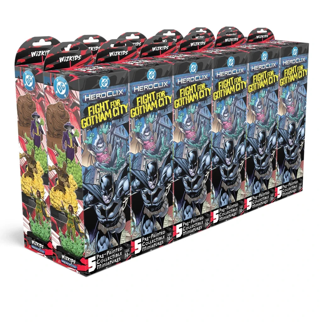 DC Heroclix Fight For Gotham City brick of 12 booster packs