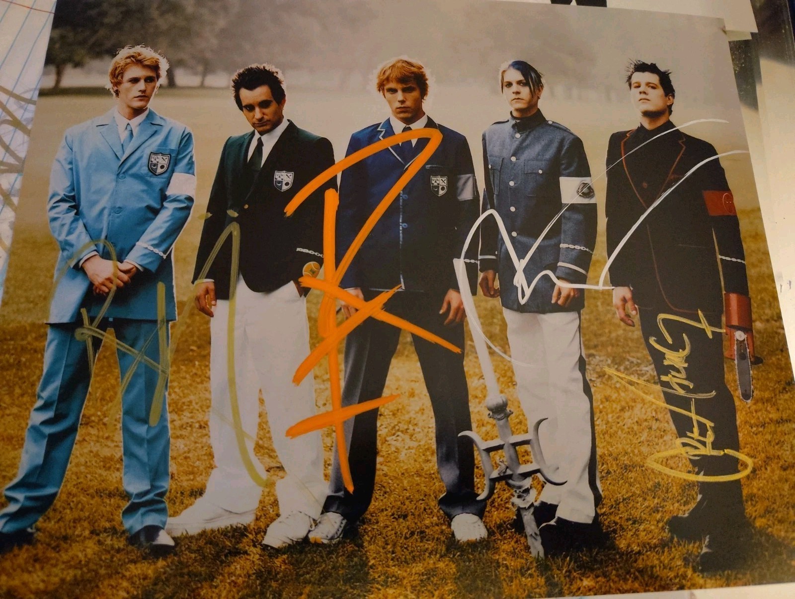 Deadsy Band Signed 8x10 Exeter Nner Carlton Alex Photo Deadsy Band Signed 8x10 Exeter Nner Carlton Alex Photo