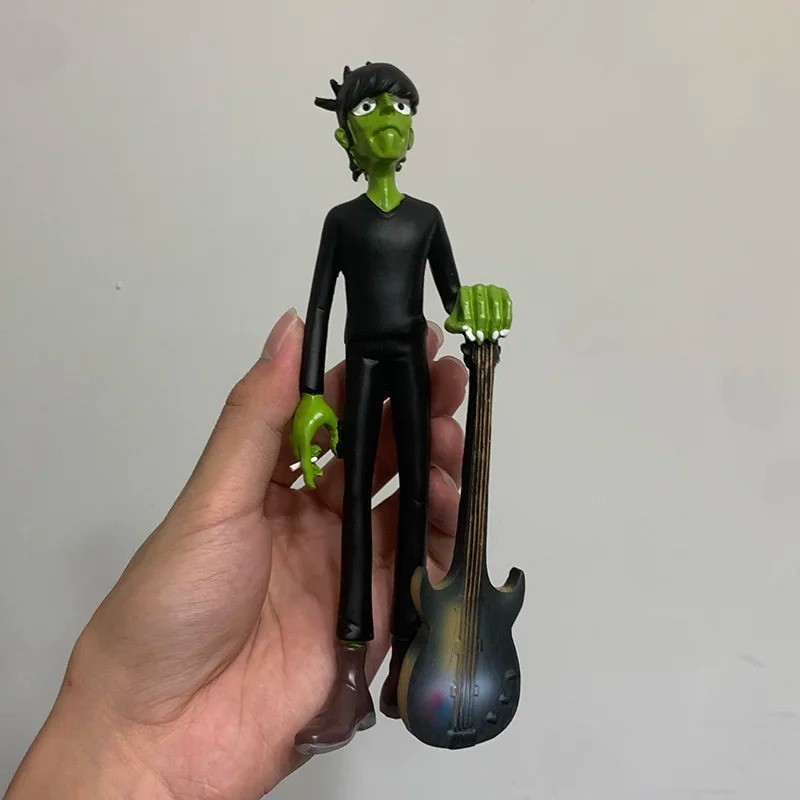 Gorillaz Action Figure Set 4PCS Rock Band Resin Model 15-21cm Collectible Toy