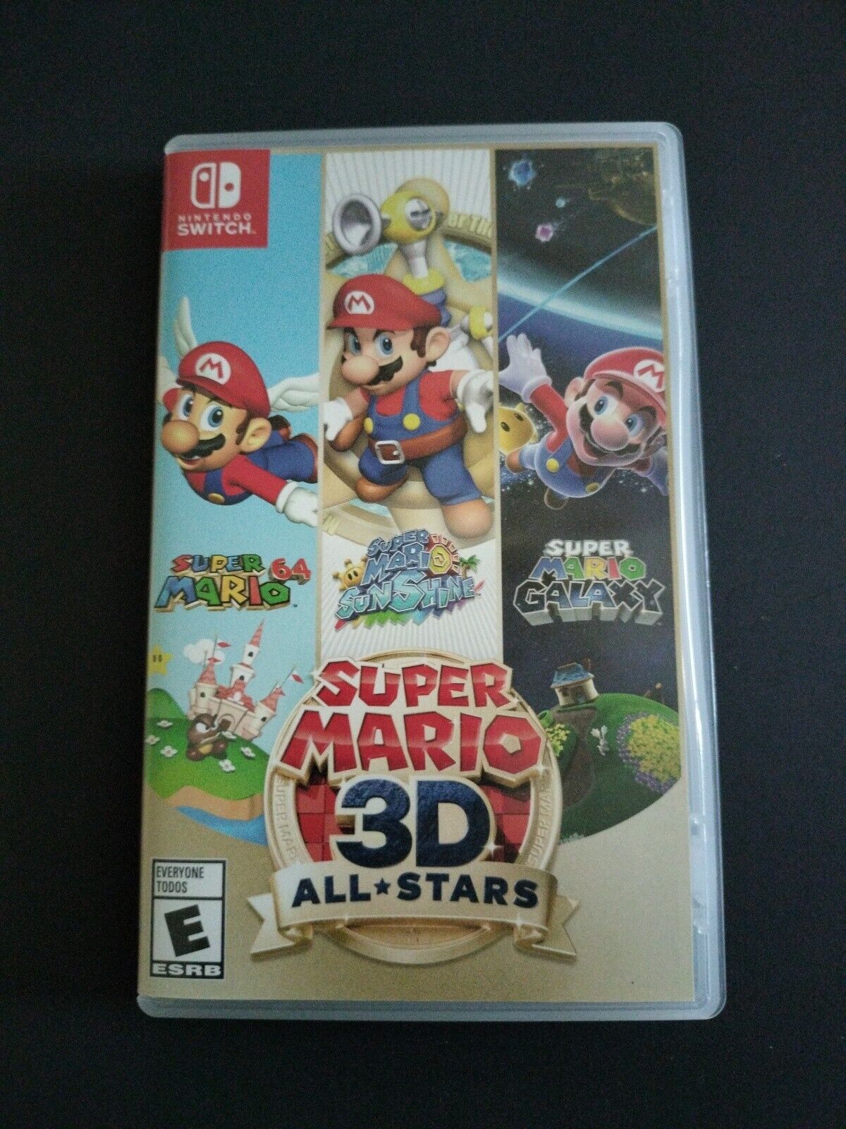 Replacement Case ONLY Super Mario 3d All-Stars Nintendo Switch Box UAE Version