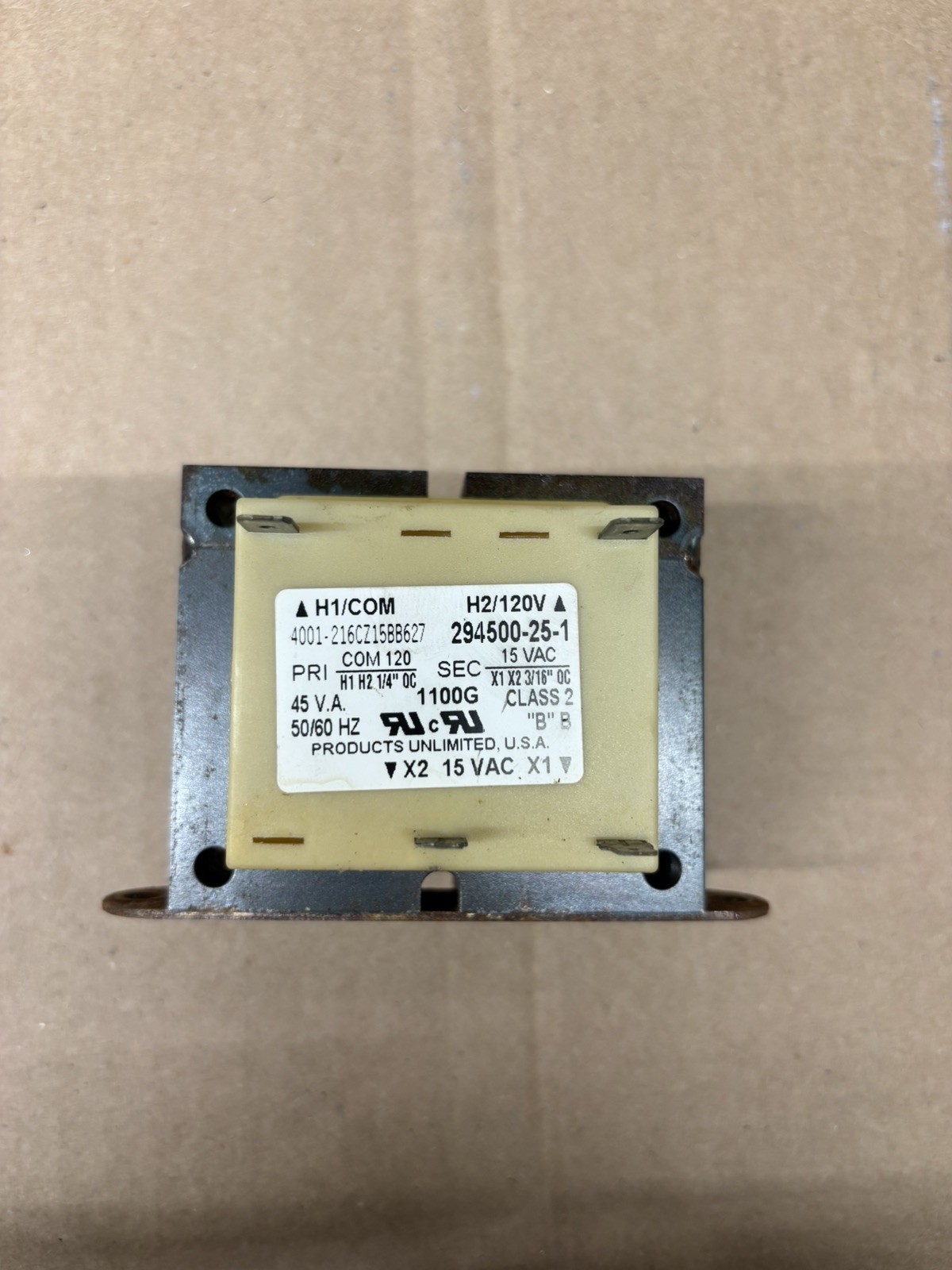 Hobart Commercial Dishwasher Transformer 45 VA Lxi Lx18 Lx30 294500-025-1 562468 Hobart Commercial Dishwasher Transformer 45 VA Lxi Lx18 Lx30 294500-025-1 562468