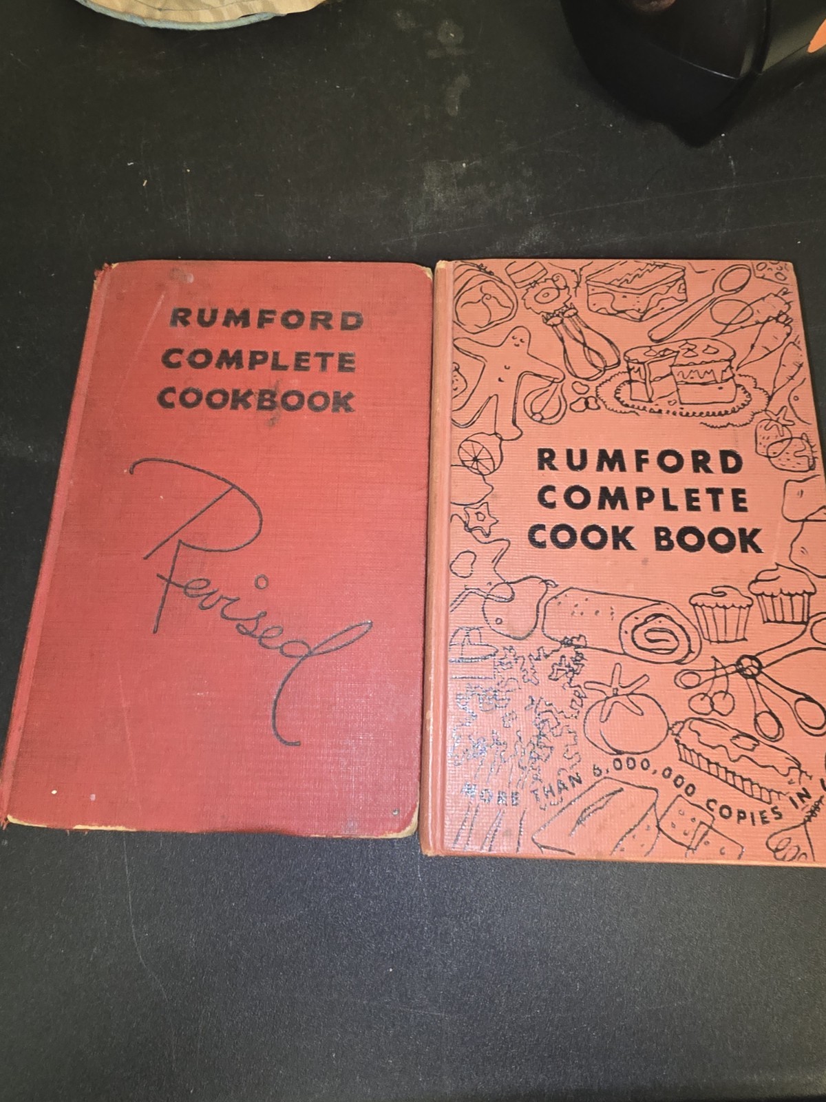 1936 & 1950 Rumford Complete Cook Books 