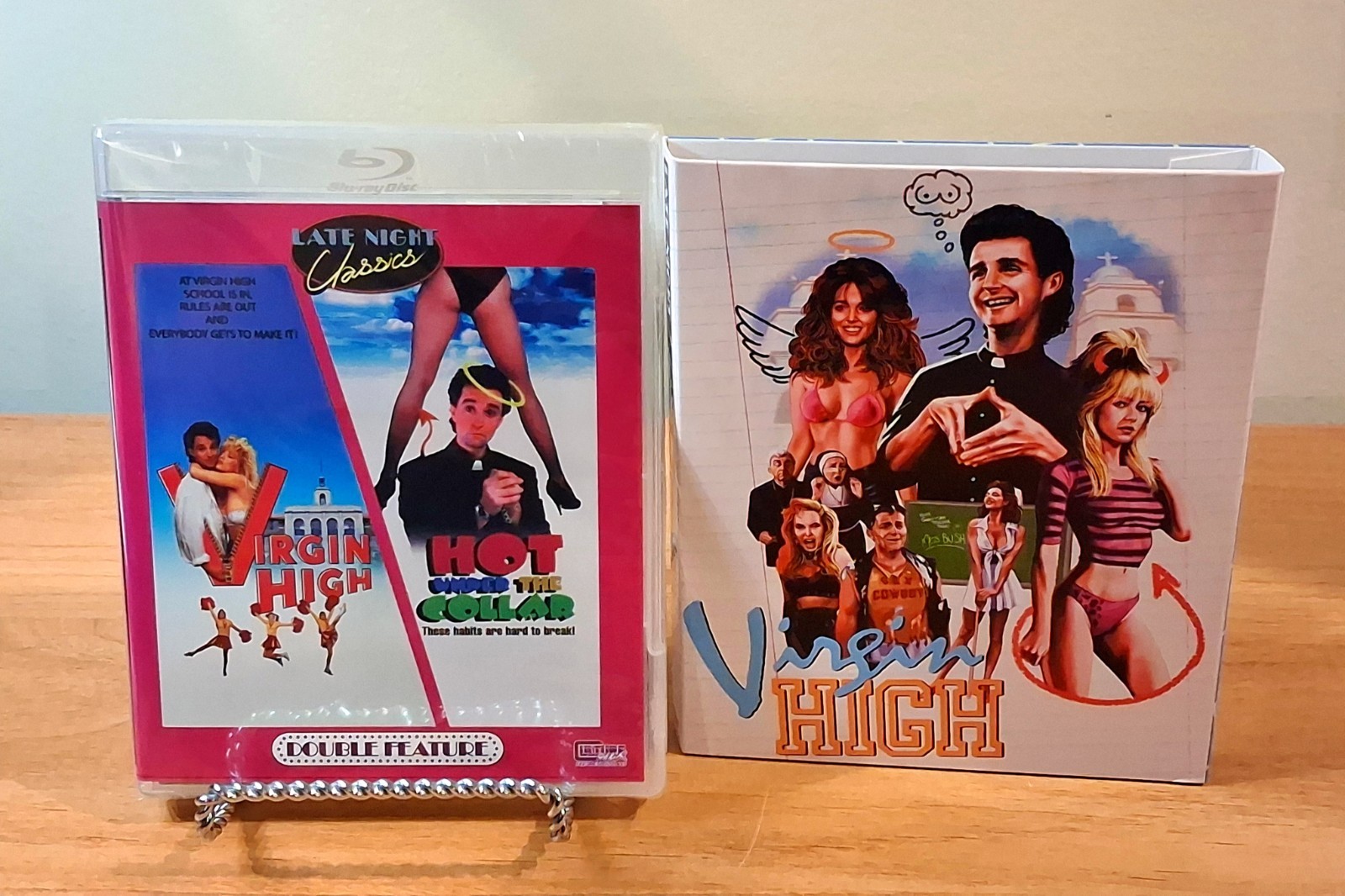 Virgin High / Hot Under the Collar (1991 - 1992) New Sealed Blu-Ray w/Slipcover