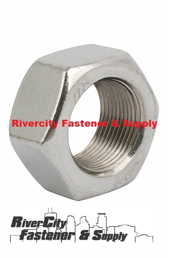 M18-1.5 Stainless Steel Hex Nuts M18x1.5 Nut 18mm x 1.5 Fine Thread Nuts