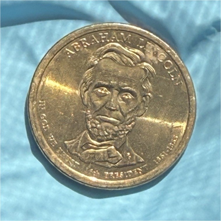 2010-P Abraham Lincoln Presidential Dollar $1 Coin Business Strike 2010-P Abraham Lincoln Presidential Dollar $1 Coin Business Strike