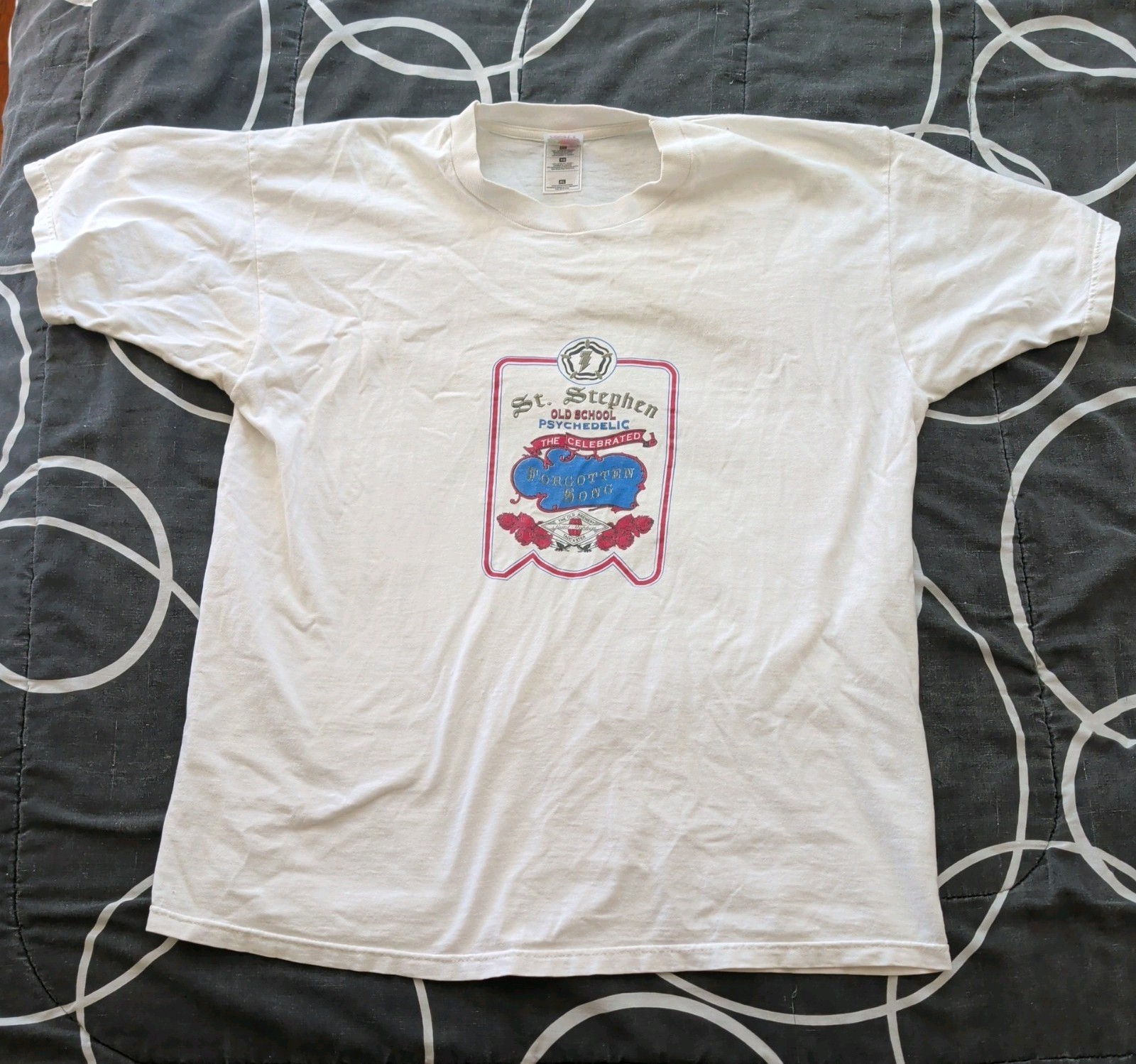 Rare 90s Vintage Grateful Dead St. Stephen “The Forgotten Song” XL T-Shirt Rare 90s Vintage Grateful Dead St. Stephen “The Forgotten Song” XL T-Shirt