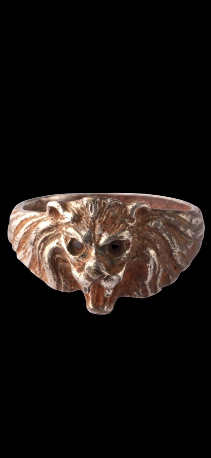 Antique Ww1 Ww2 Era Central European Lion Ring Unique Antique Ww1 Ww2 Era Central European Lion Ring Unique