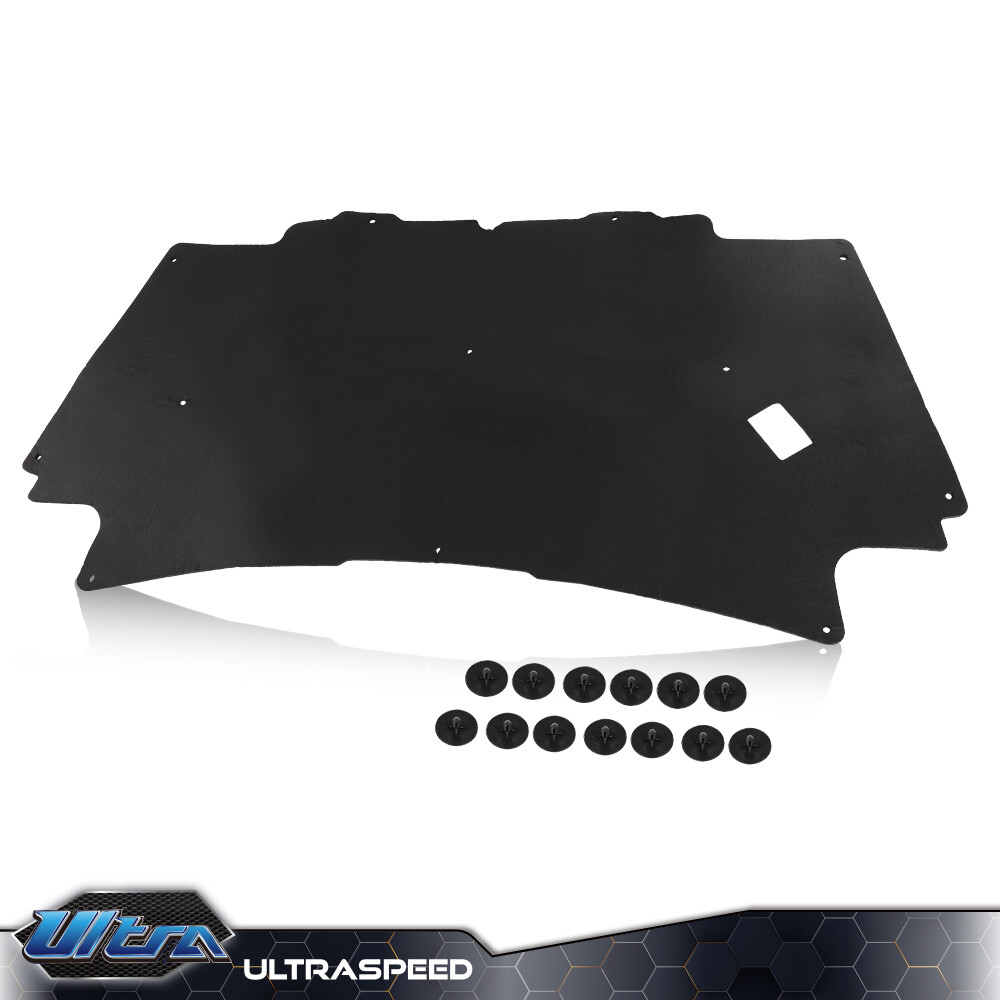 New Fit For 2002-2008 Dodge Ram Truck Hood Insulation Pad with Clips