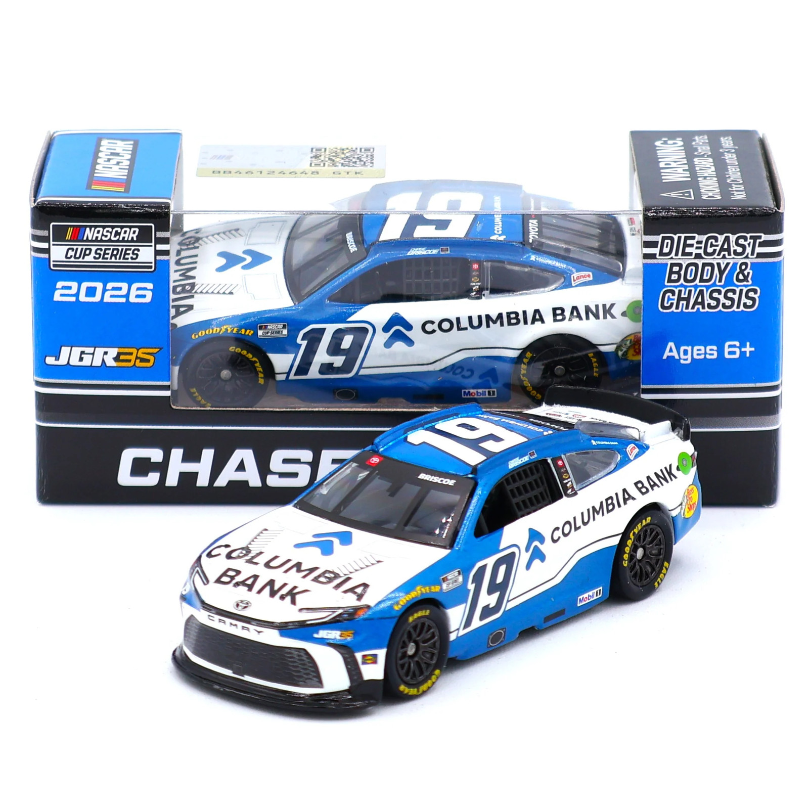 Chase Briscoe 2026 Columbia Bank 1:64 Nascar Diecast Chase Briscoe 2026 Columbia Bank 1:64 Nascar Diecast