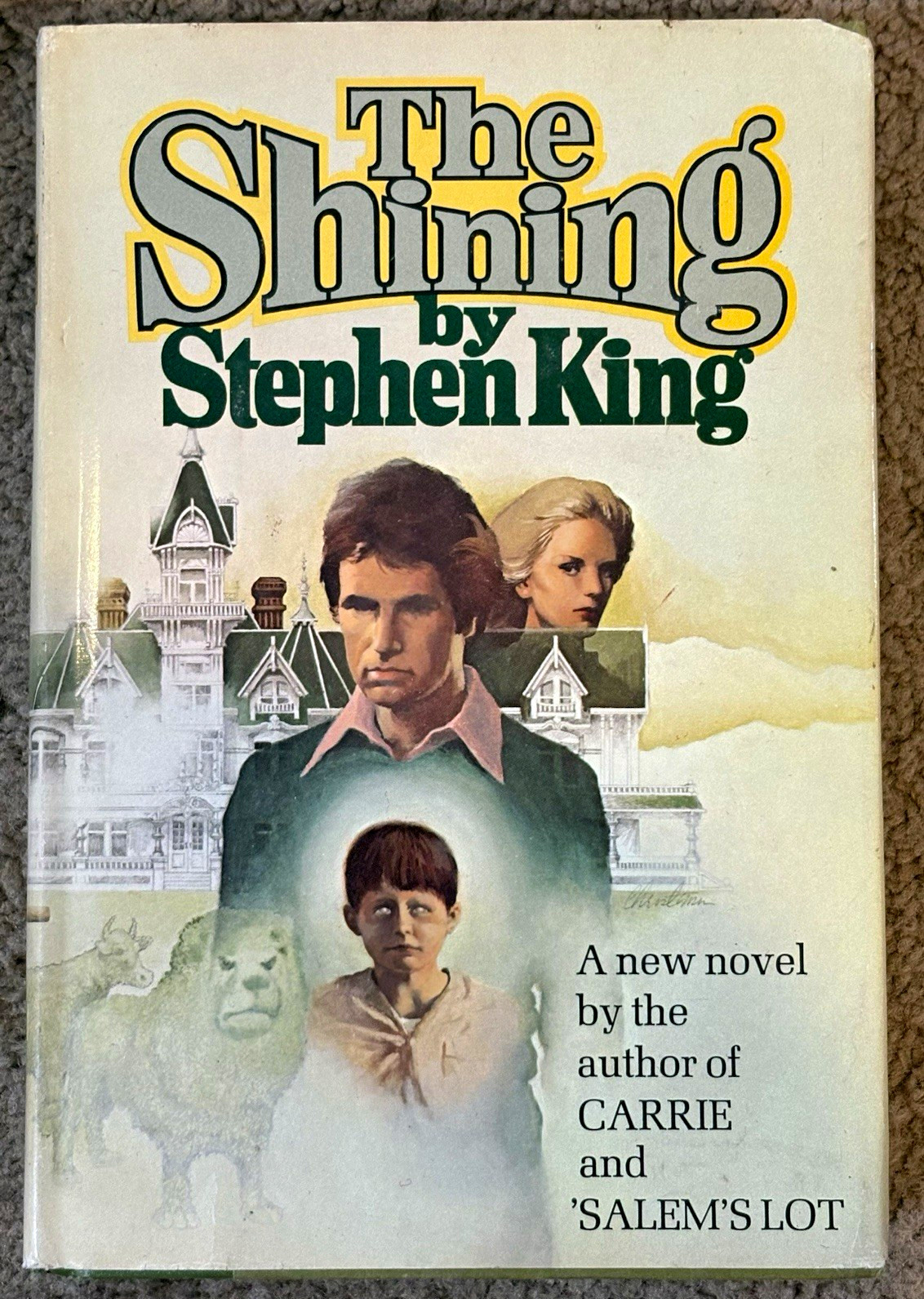 The Shining Stephen King HC Book Club Ed Doubleday 1977 DJ Horror The Shining Stephen King HC Book Club Ed Doubleday 1977 DJ Horror
