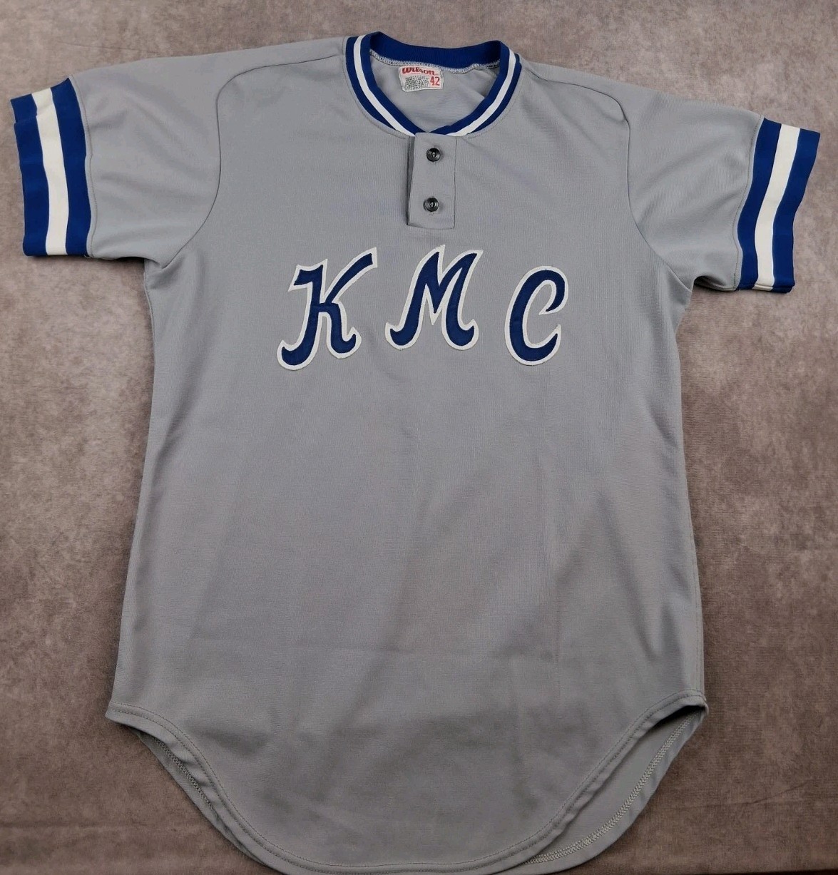 Vintage Wilson Baseball Jersey Mens 42 Kapaun Mt Carmel Crusaders Wichita USA Vintage Wilson Baseball Jersey Mens 42 Kapaun Mt Carmel Crusaders Wichita USA