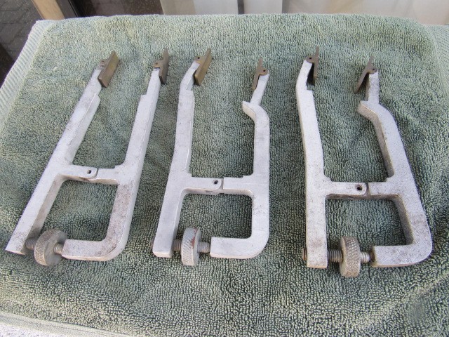 Mercury antique outboard motor tool factory ring compressor set of 3 C91-31461A2