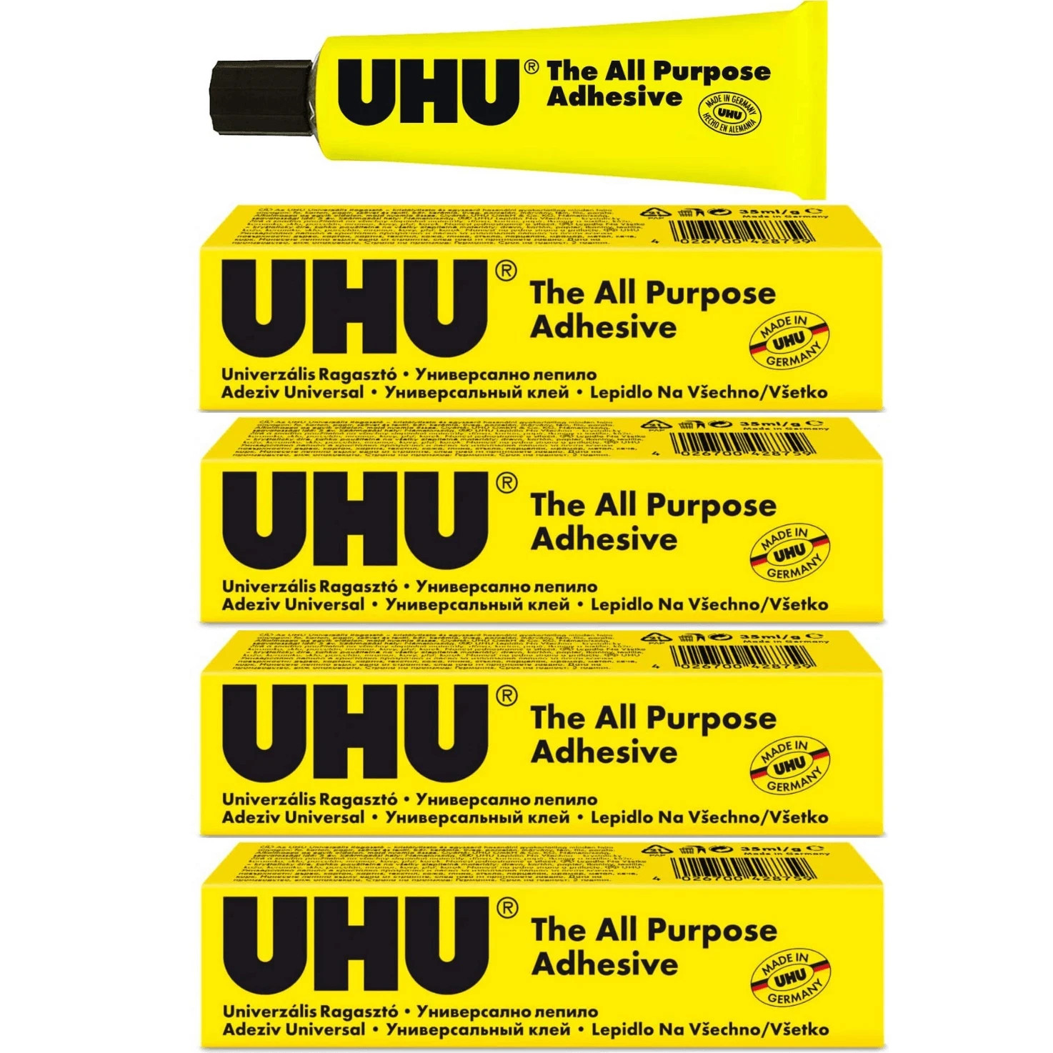 NEW 1x UHU All Purpose Adhesive Liquid Glue Super Strong 35mL Tubes Pack NEW 1x UHU All Purpose Adhesive Liquid Glue Super Strong 35mL Tubes Pack