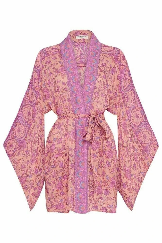 New Spell and the Gypsy Folk Song Short Robe in Blossom - S/M