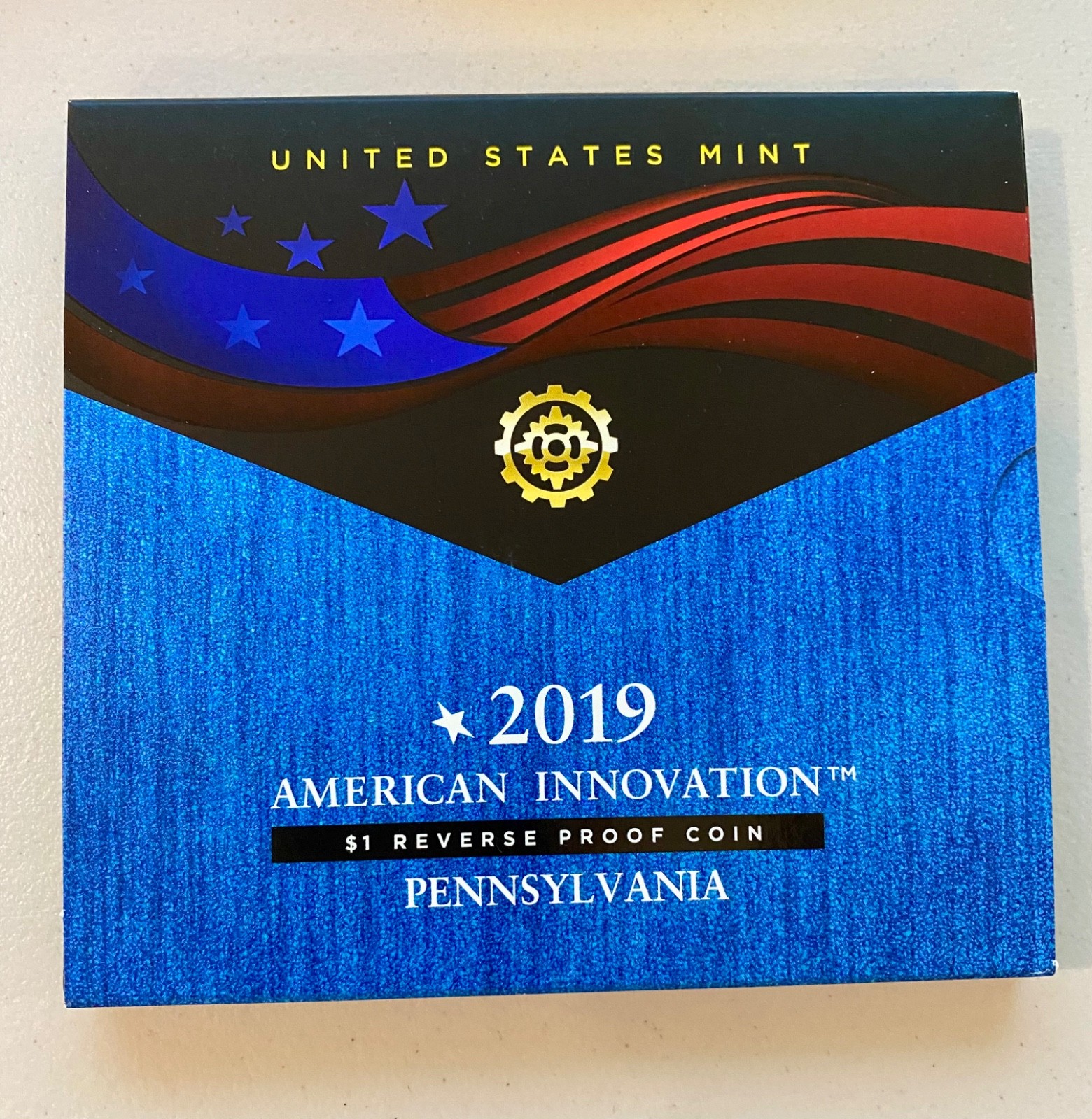 2019 S American Innovation Pennsylvania $1 Reverse Proof Coin w/ OGP & COA 2019 S American Innovation Pennsylvania $1 Reverse Proof Coin w/ OGP & COA