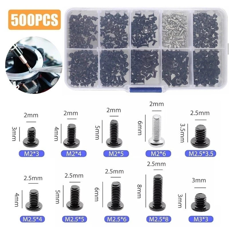 500Pcs Laptop Computer Screws Set Kit For HP Dell Lenovo Sony Toshiba SAMSUNG 500Pcs Laptop Computer Screws Set Kit For HP Dell Lenovo Sony Toshiba SAMSUNG