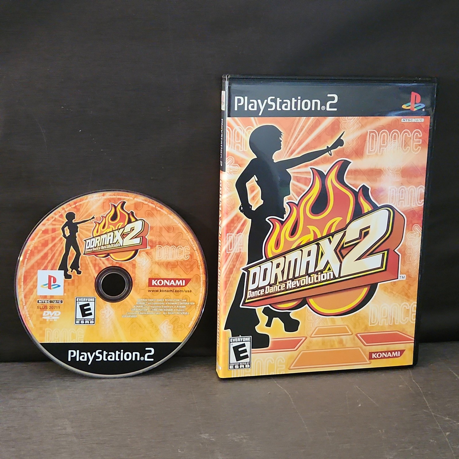 DDRMAX2 Dance Dance Revolution PlayStation 2 PS2 Game Konami NTSC-U/C Music