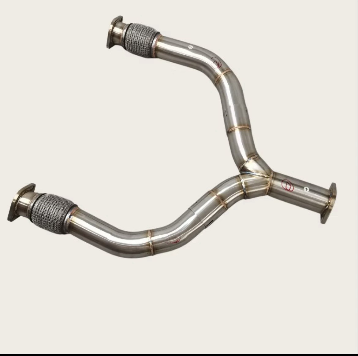 3-inch Stainless Steel Performance Exhaust Y-pipe For 3.0t Infiniti Engine 3-inch Stainless Steel Performance Exhaust Y-pipe For 3.0t Infiniti Engine