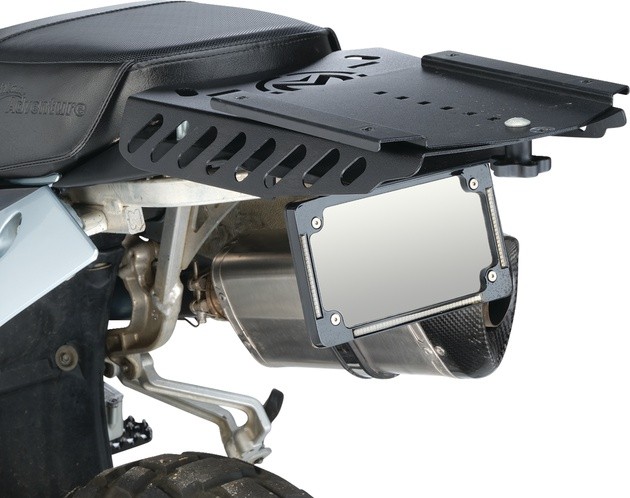 Moose Adventure Rear Rack Black #287911 for Honda XR650L 1993-2024