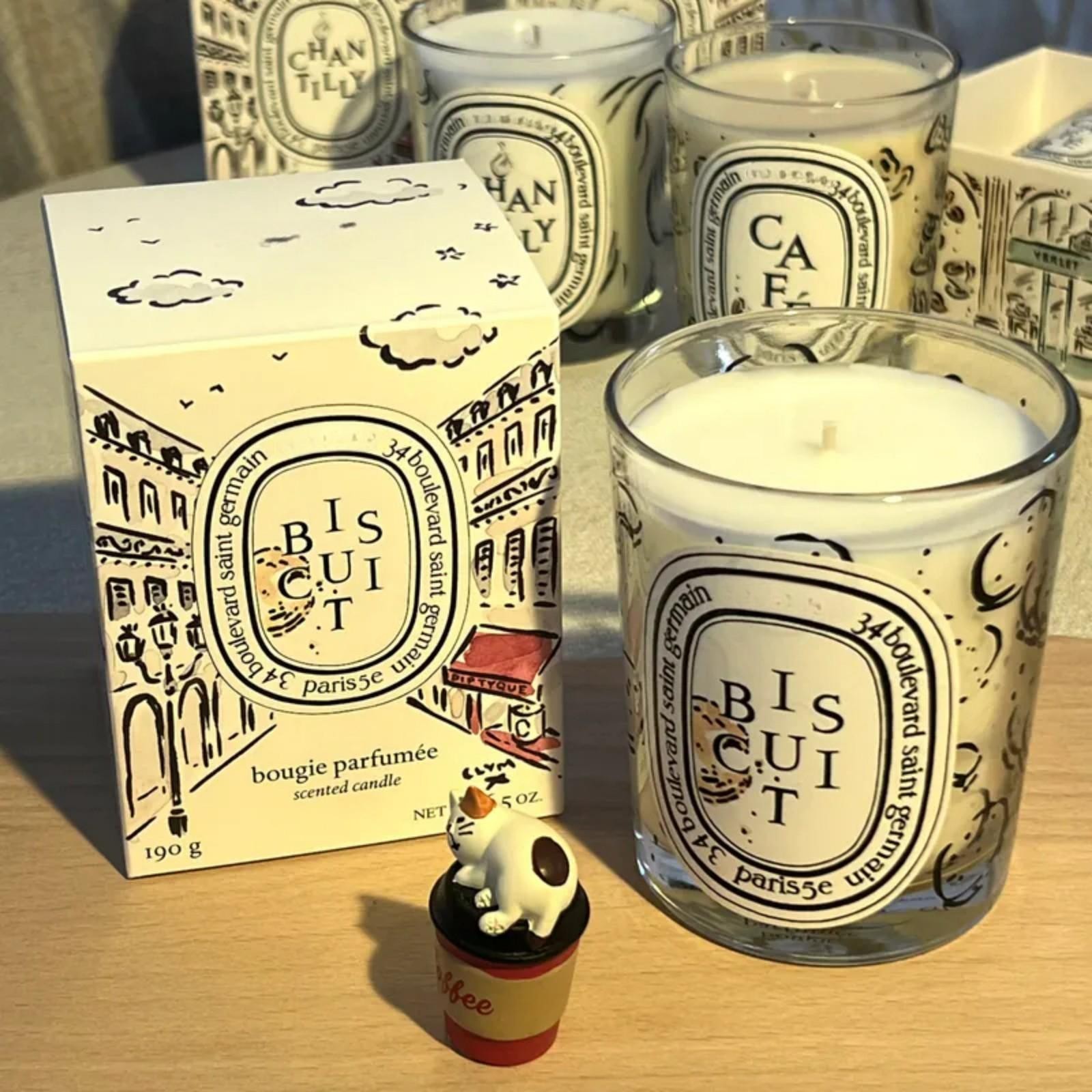 Diptyque Biscuit Scented Candle 190g 6.5oz Limited Edition New In Box Hot