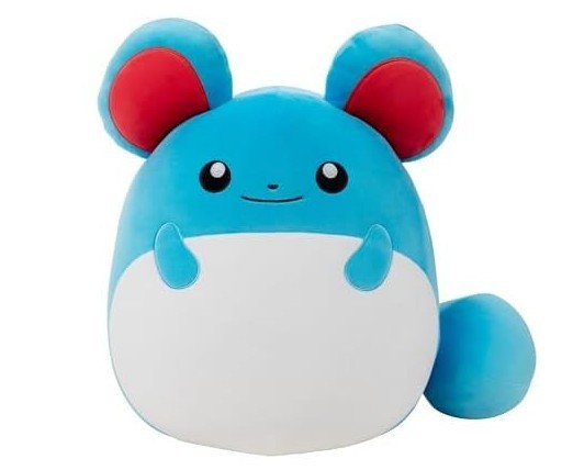 Squishmallows Pokemon Plush Marill Original 14\