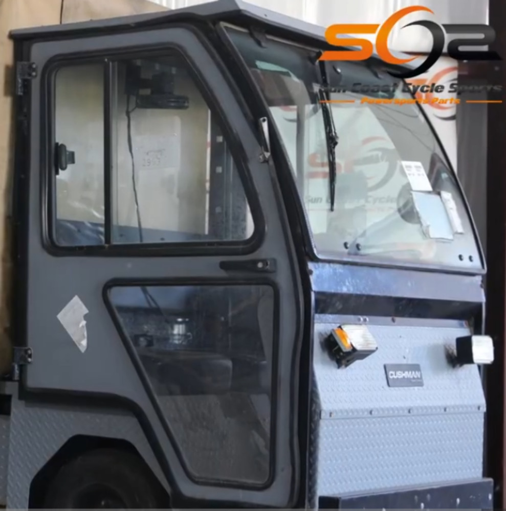 08-15 Cushman Titan Utility Cart Complete Cab Enclosure Cab Enclosure Kit 604862