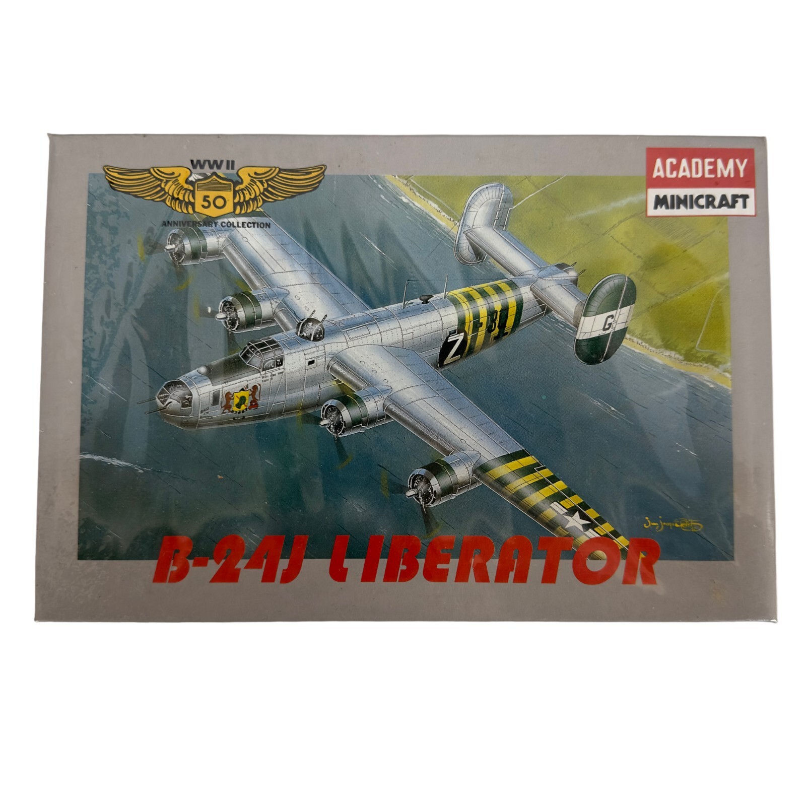 Academy Minicraft B-24J Liberator #4402 1:144 Scale Kit - New & Sealed Academy Minicraft B-24J Liberator #4402 1:144 Scale Kit - New & Sealed