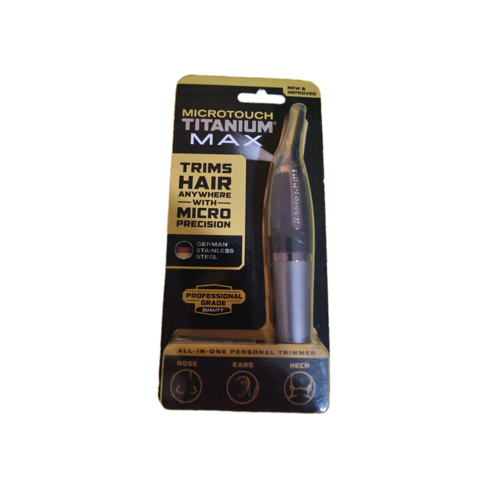 Microtouch Titatnium Max All-In-One Personal Mirco Precision Trimmer [NEW]