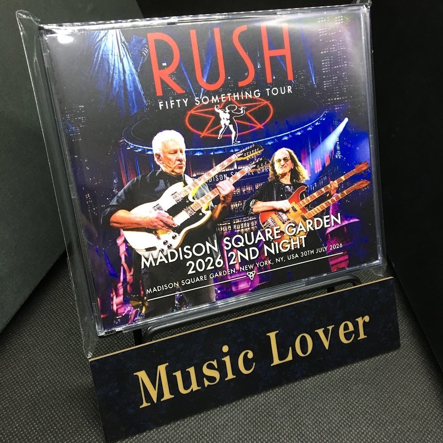RUSH / MADISON SQUARE GARDEN 2026 2ND NIGHT / 3CD+2DVD
