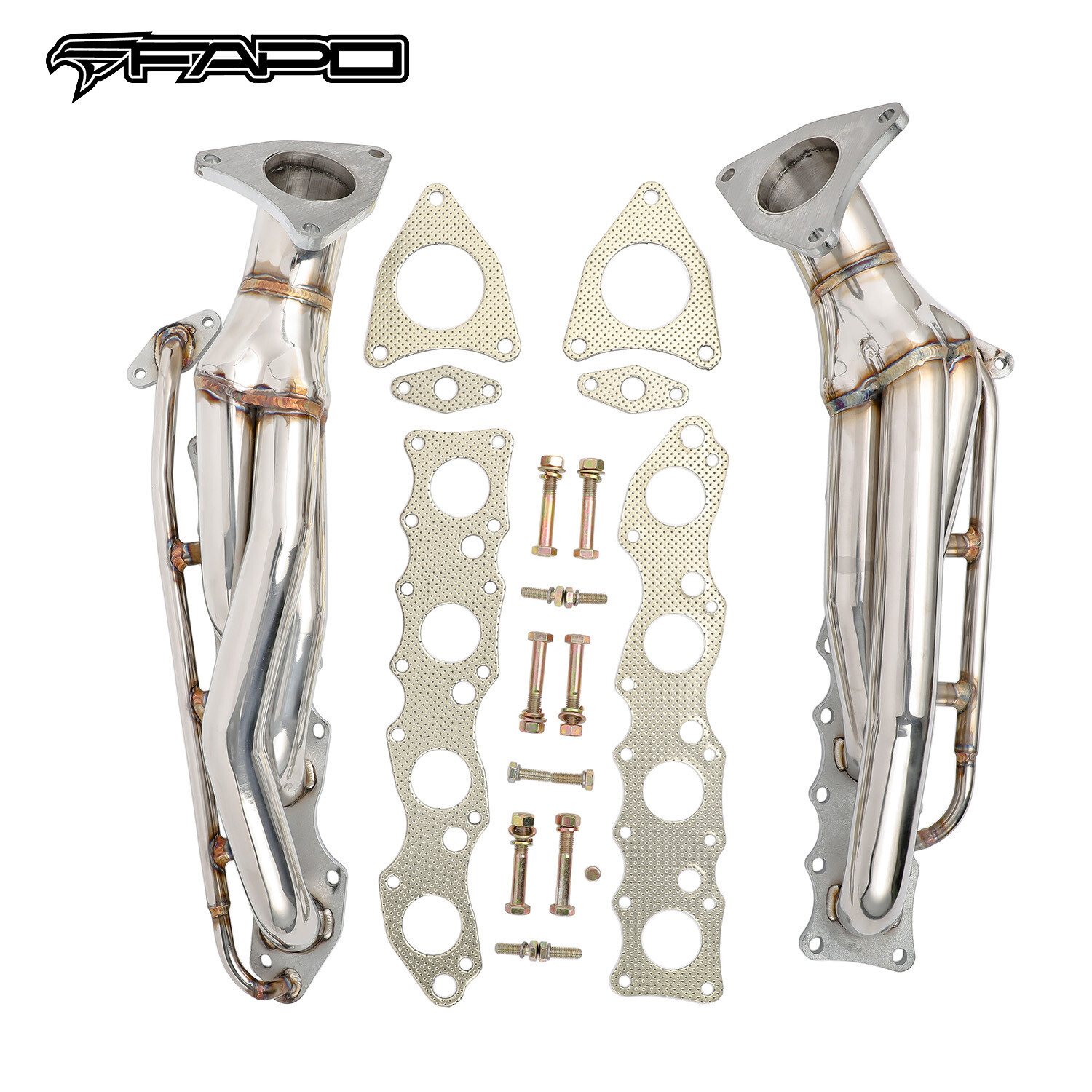 FAPO Shorty Headers for 07-16 Toyota Tundra 5.7L 345 V8 304 SS Limited SR5 TRD FAPO Shorty Headers for 07-16 Toyota Tundra 5.7L 345 V8 304 SS Limited SR5 TRD