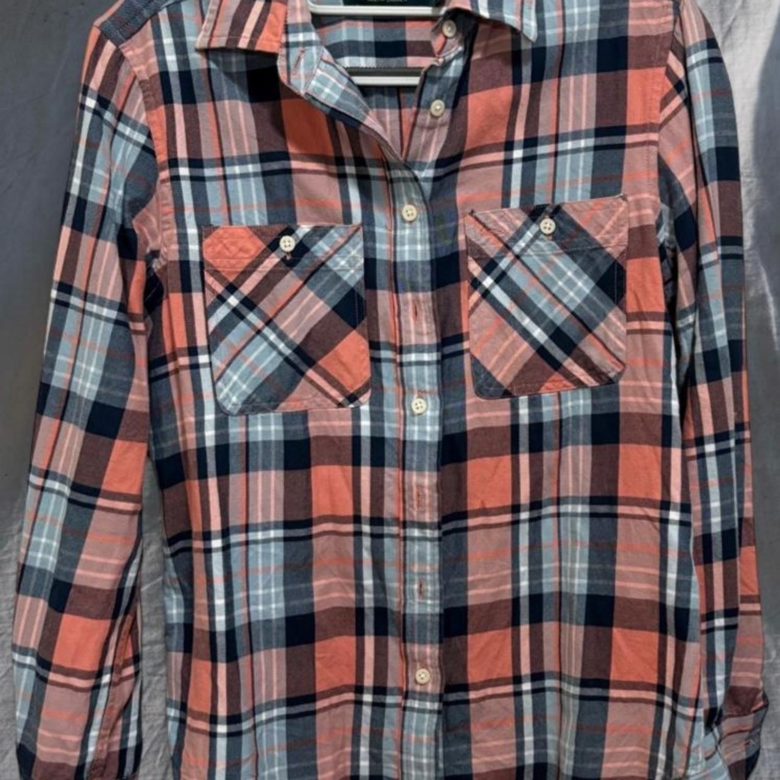 Lauren Ralph-Lauren Woman\'s Plaid Flannel, XS Lauren Ralph-Lauren Woman\'s Plaid Flannel, XS