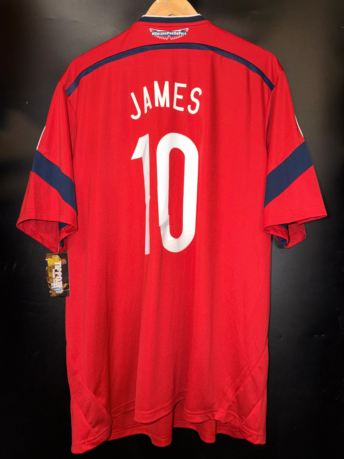 COLOMBIA JAMES 2014-2015 ORIGINAL JERSEY Size 2XL